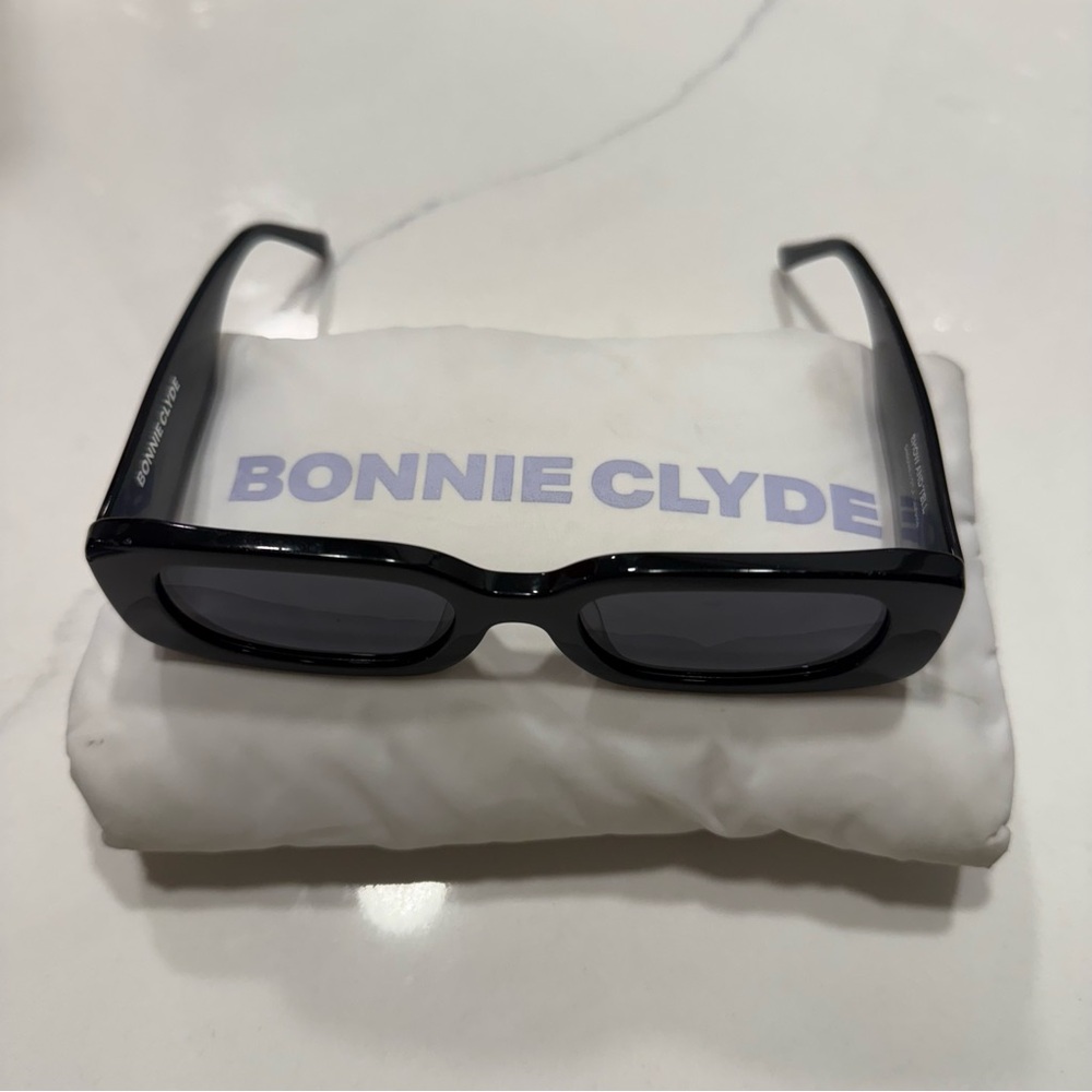 Bonnie Clyde Black Sunglasses